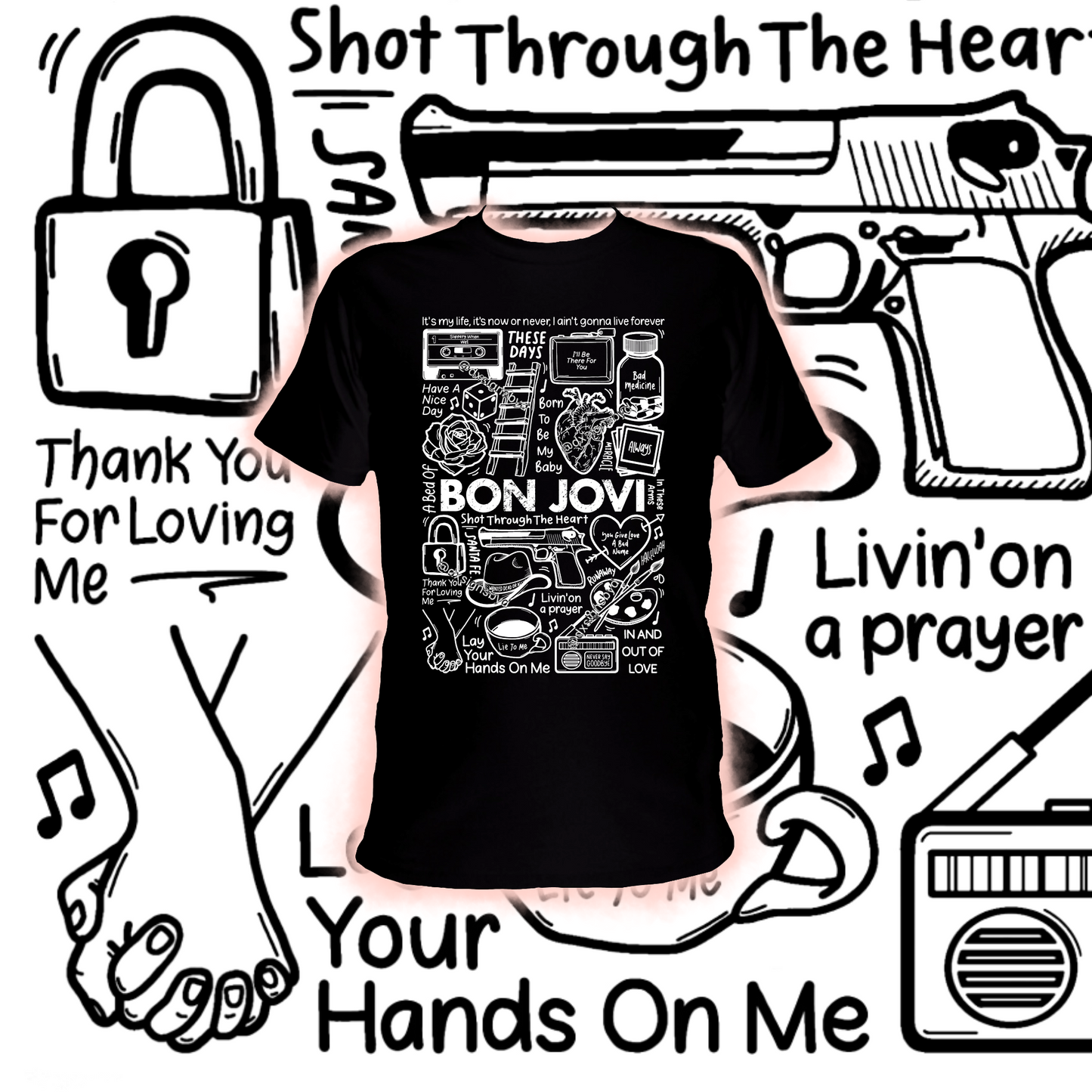 Bon Jovi t shirt