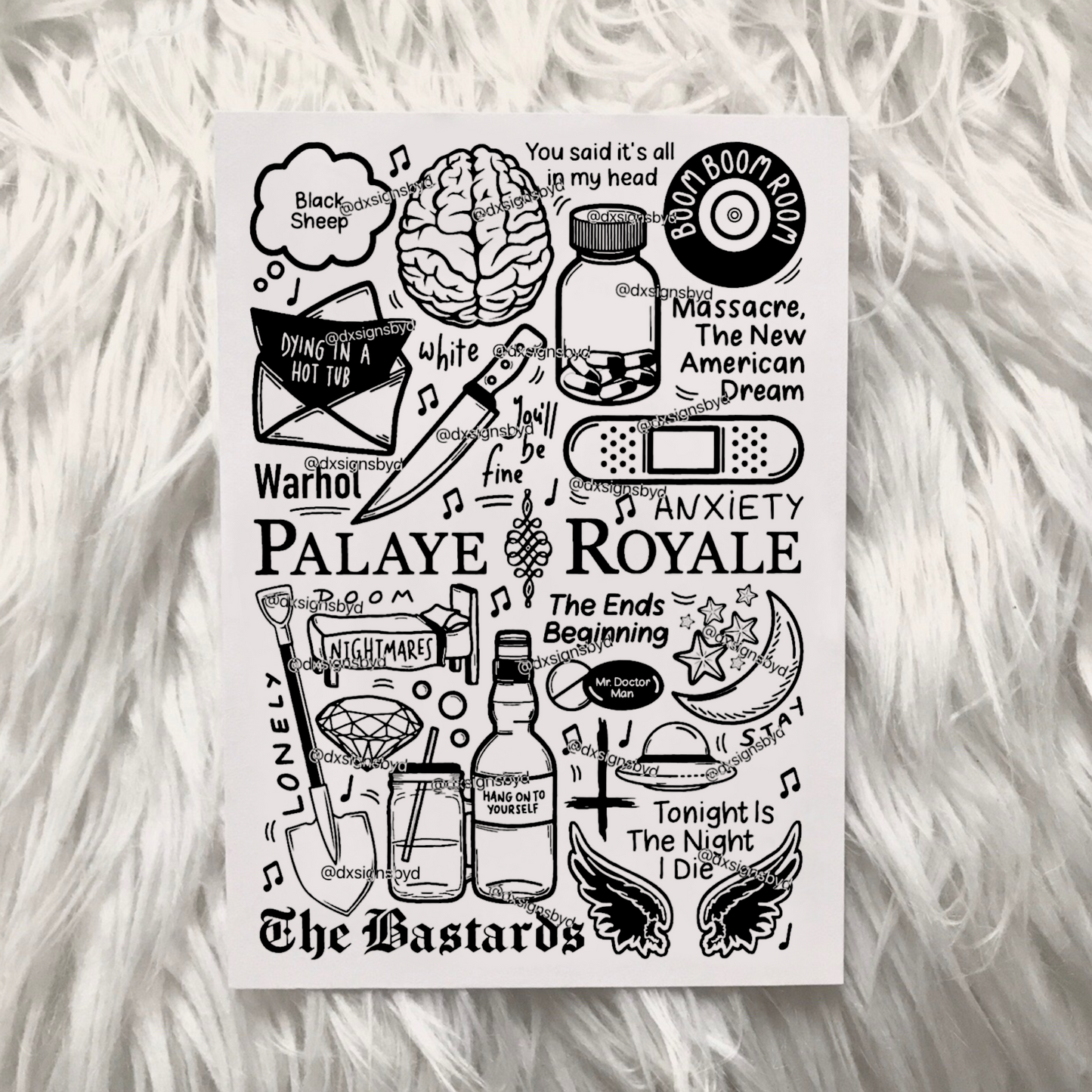 Imprimé Palaye Royale