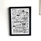 The Wombats print