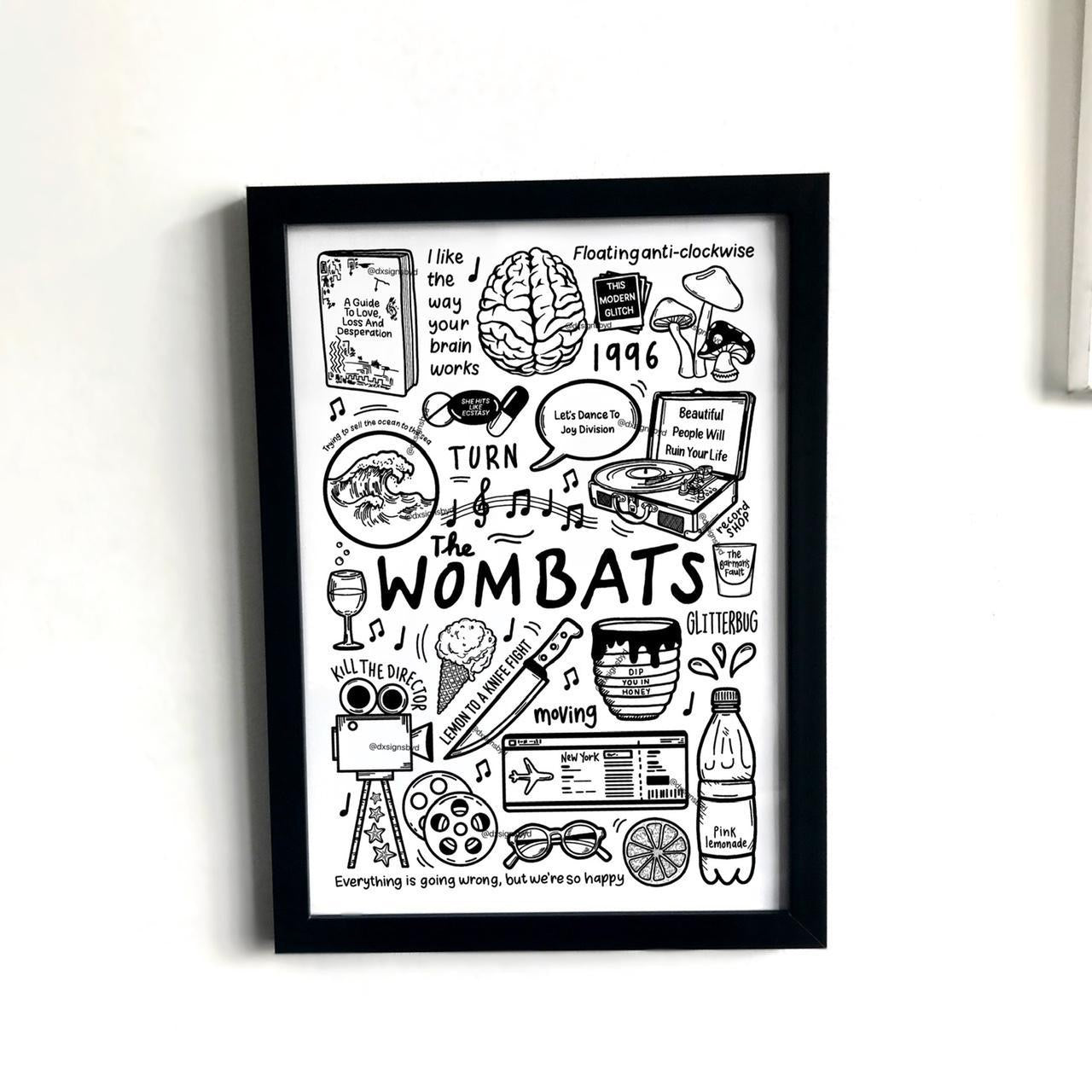 The Wombats print