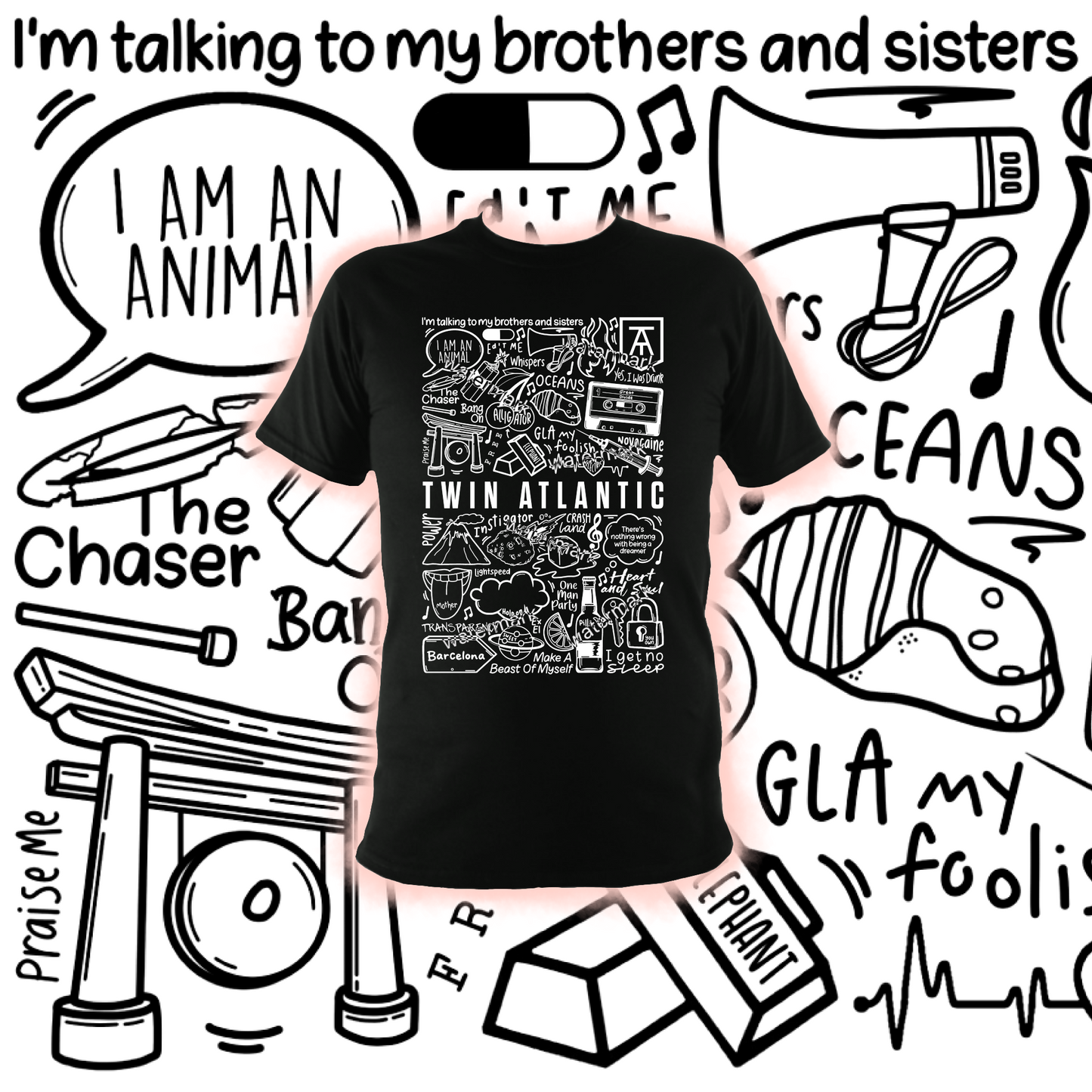 T-shirt Twin Atlantic