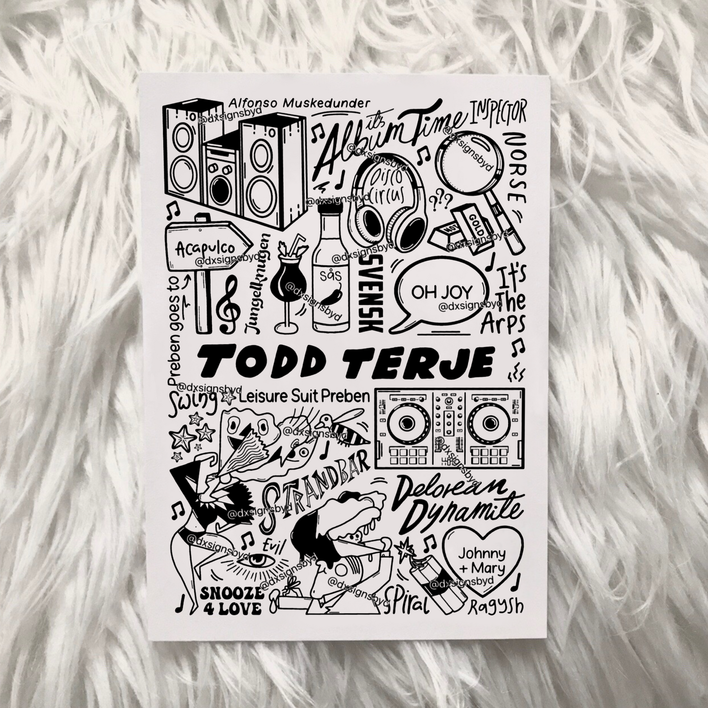 Todd Terje print