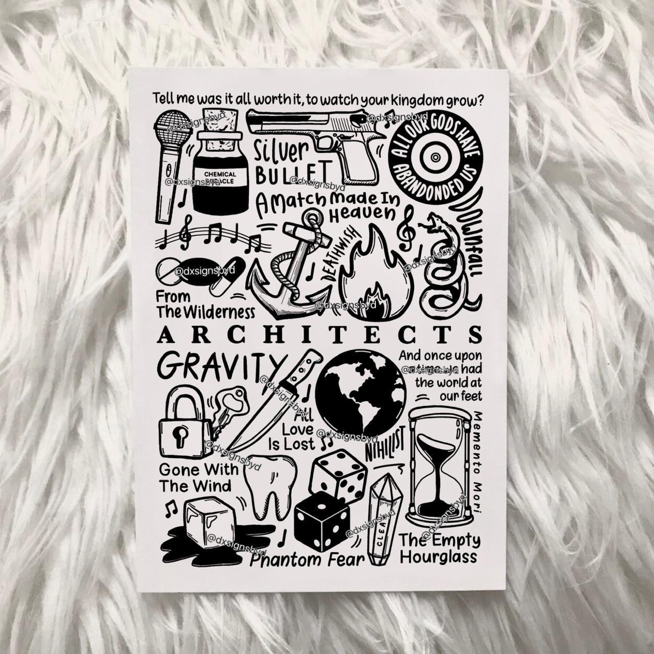 Architects All Our Gods Have Abandoned Us print