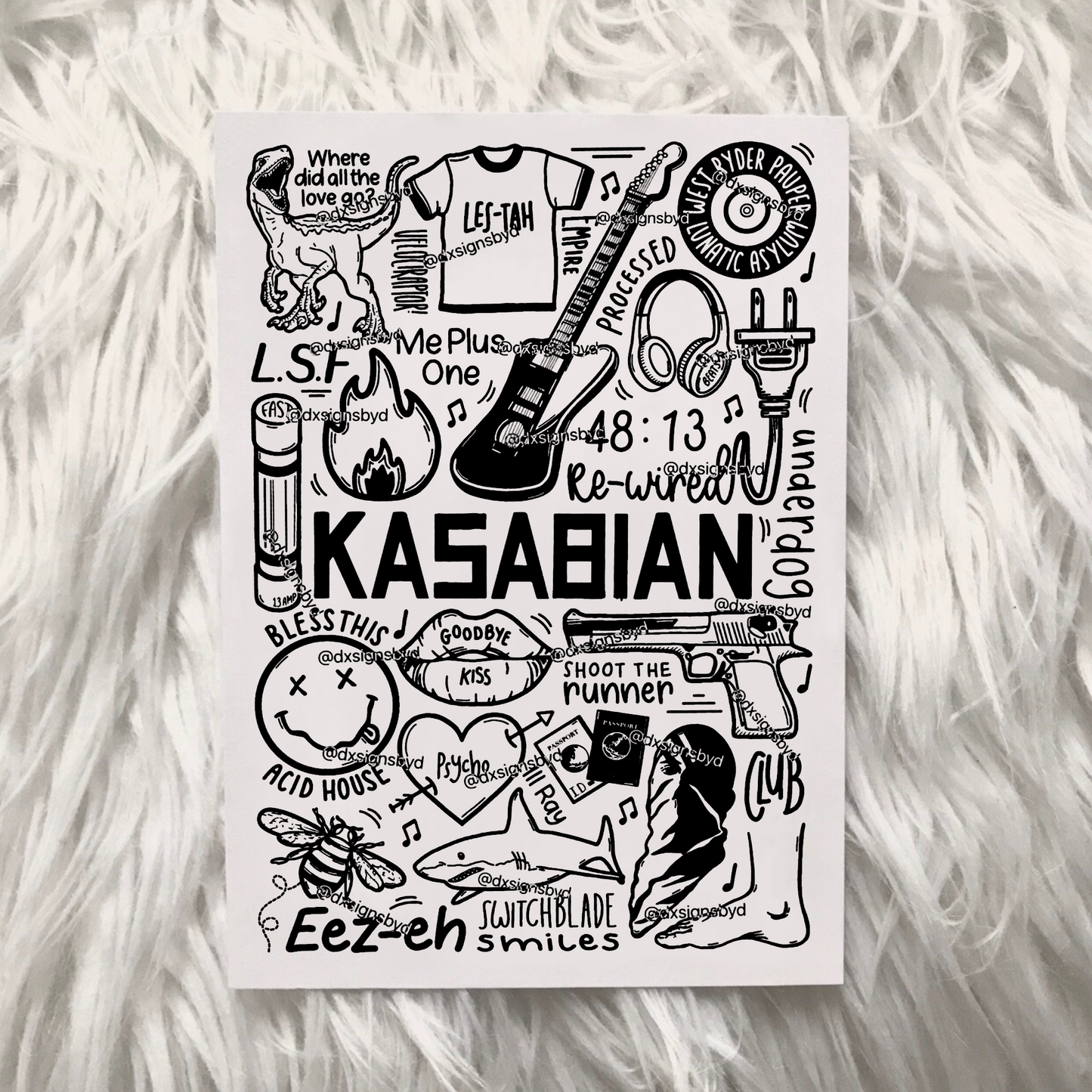 Kasabian print