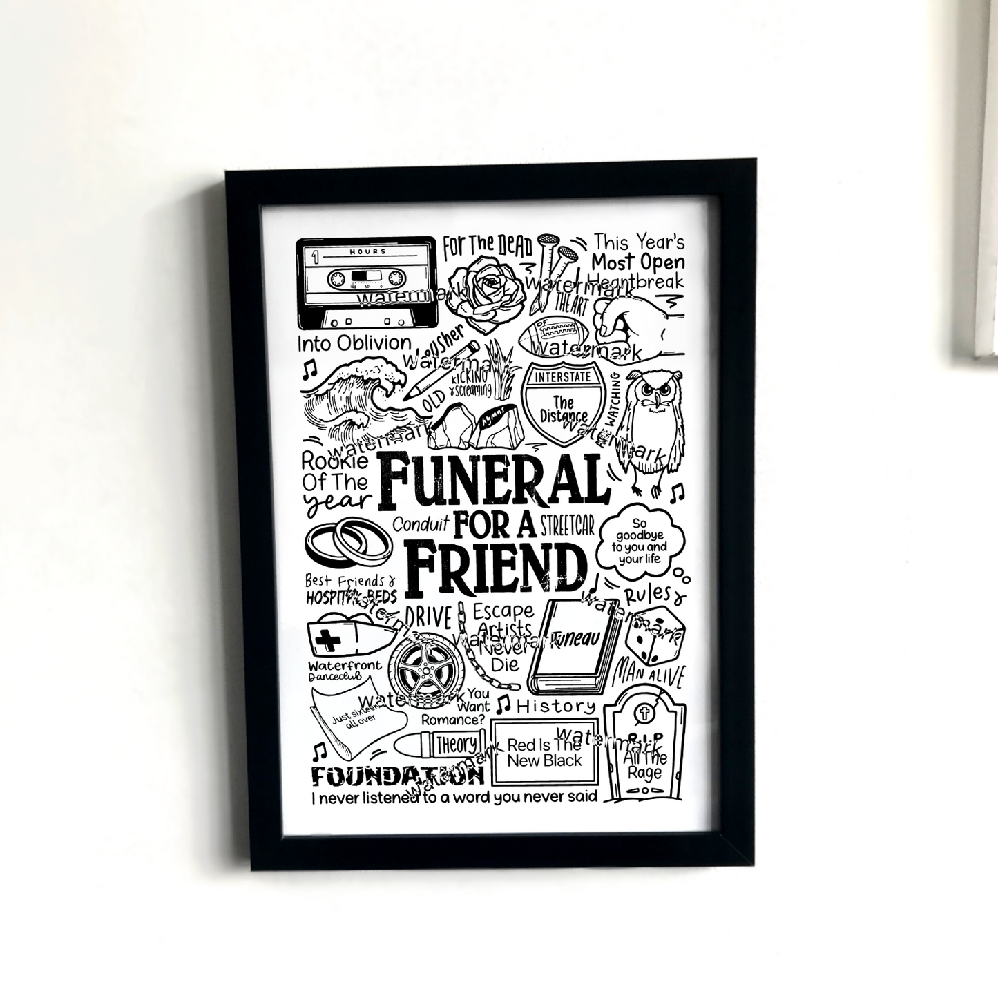 Funeral For A Friend print