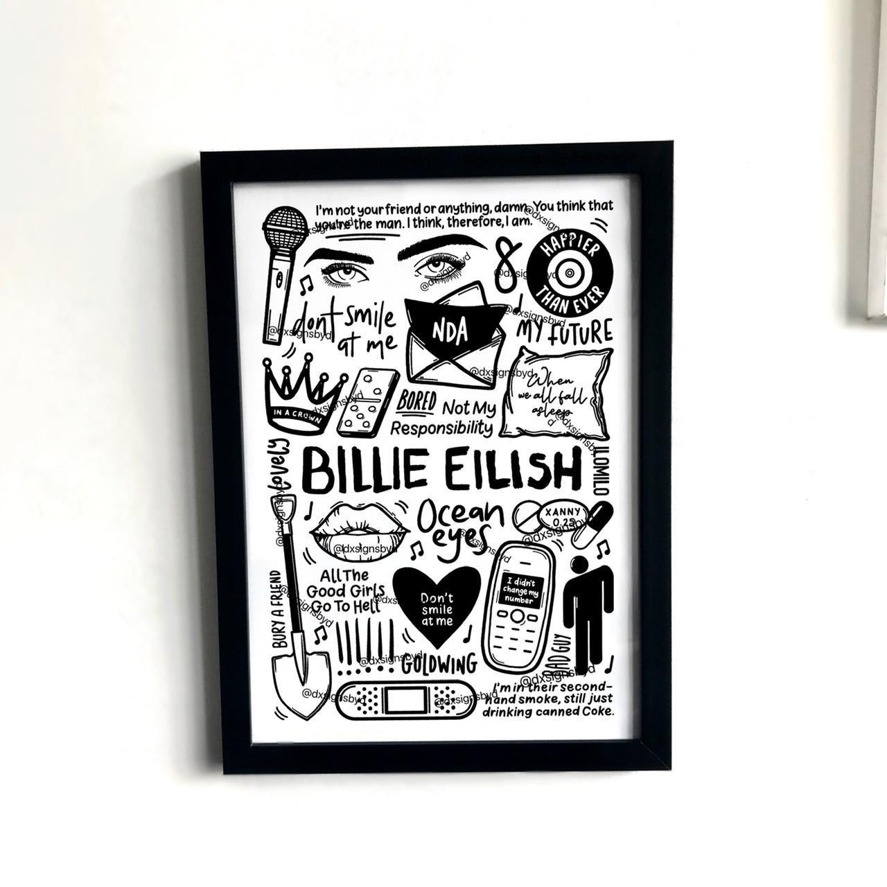 Billie Eilish print