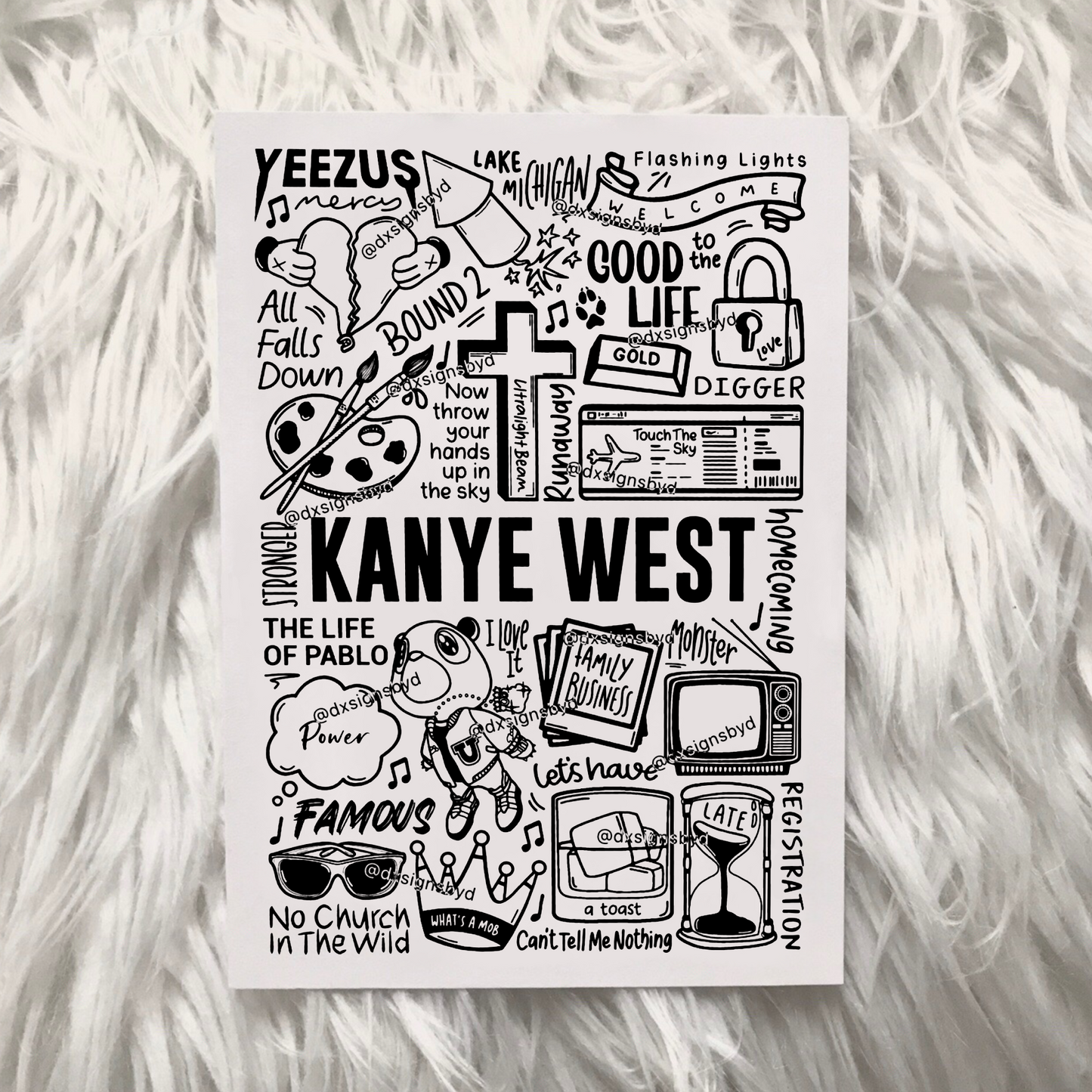 Kanye print