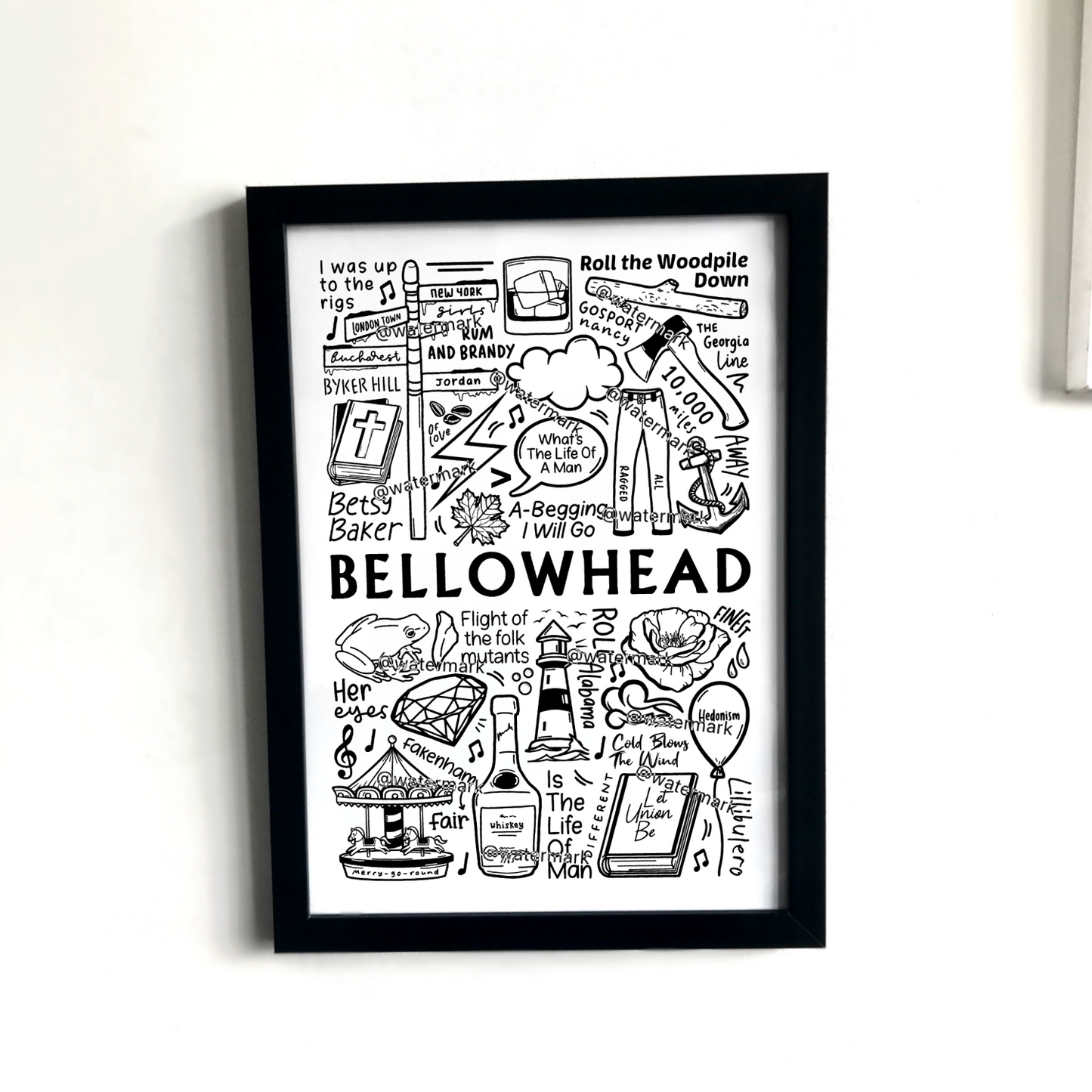 Bellowhead t shirt