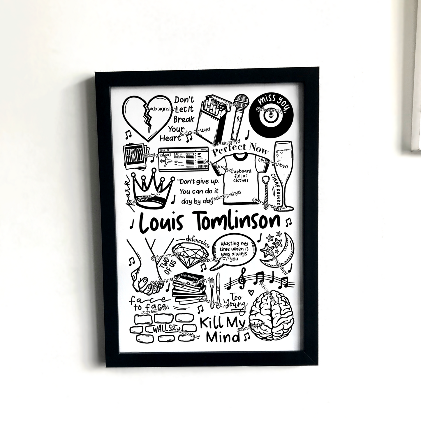 Louis Tomlinson print