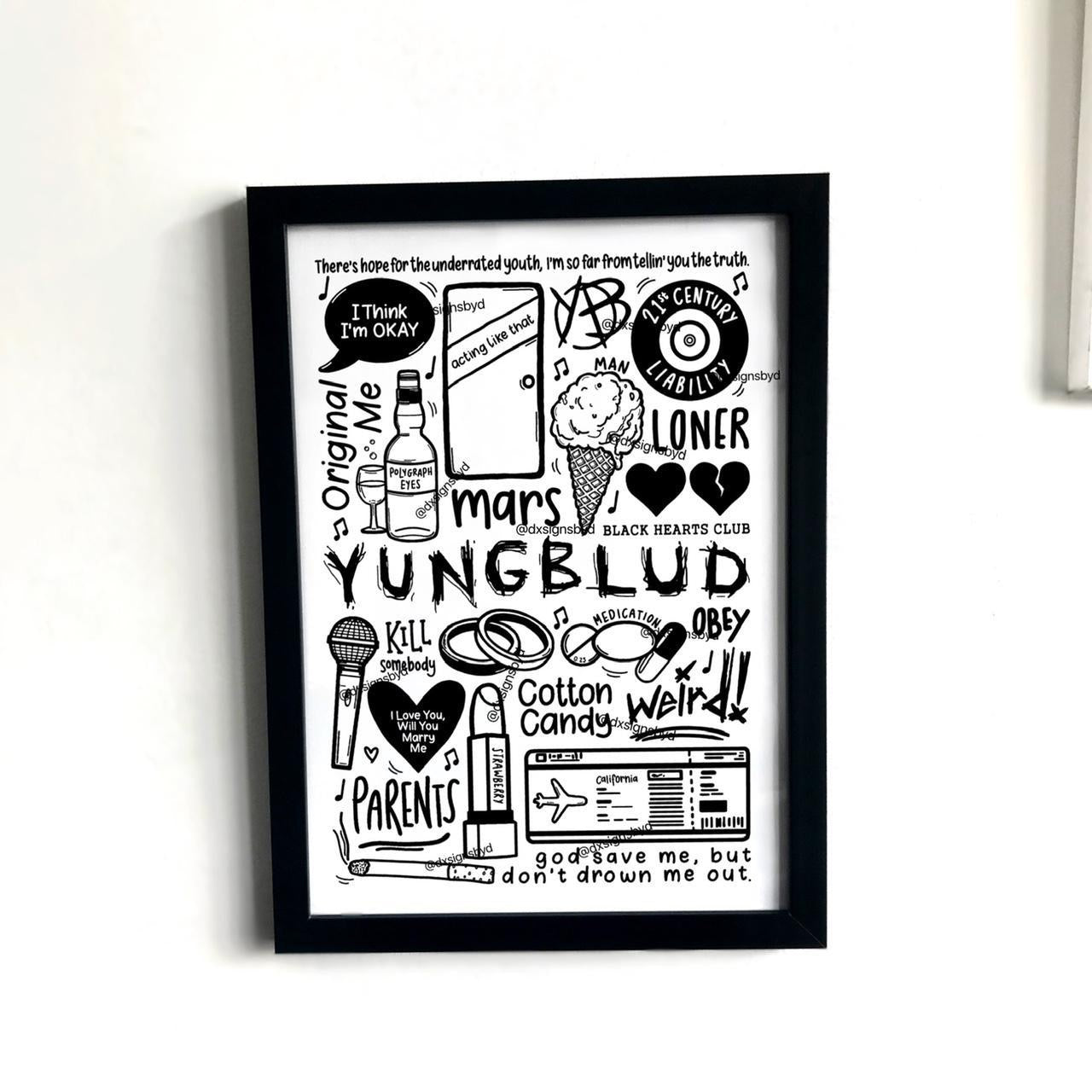 Yungblud print