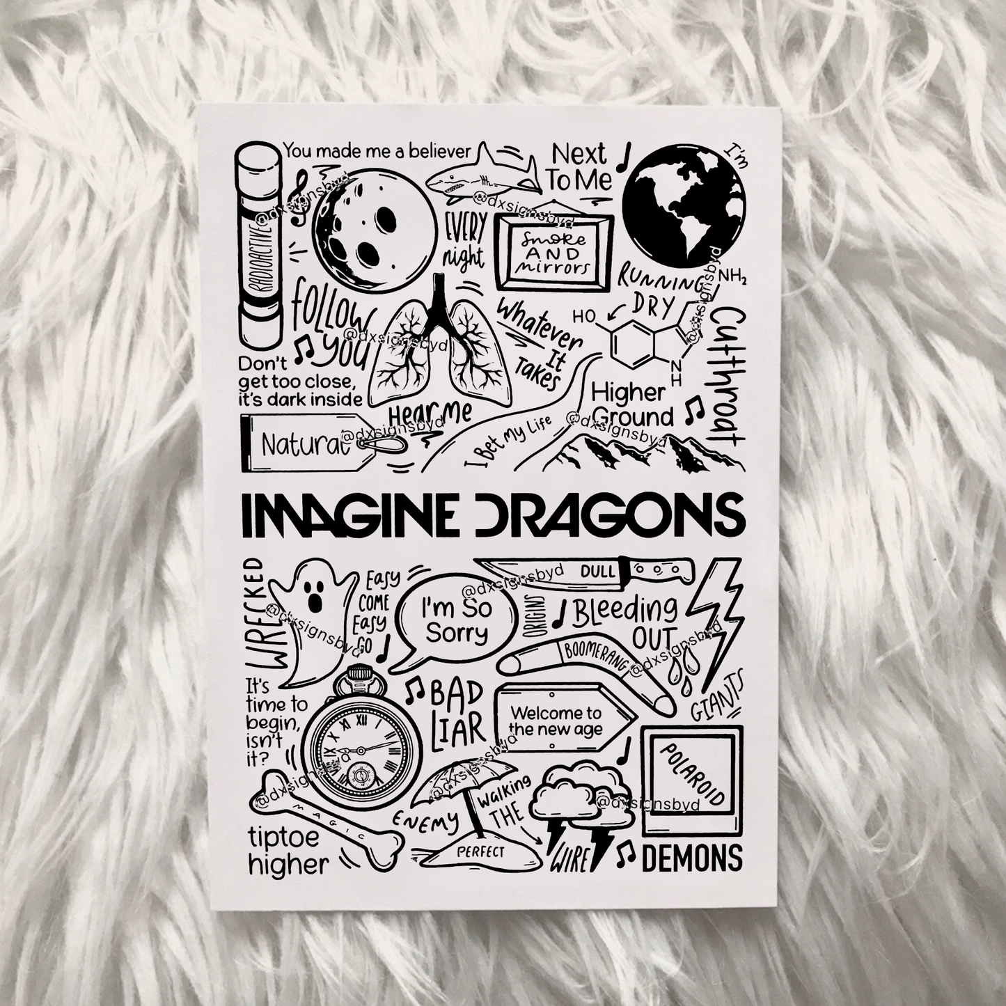 Imagine Dragons print