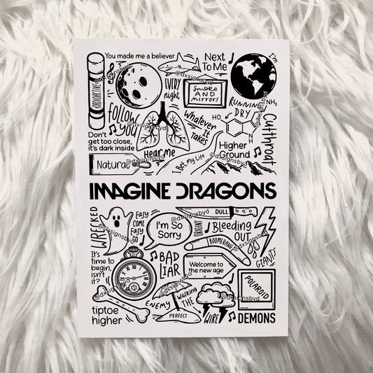 Imagine Dragons print