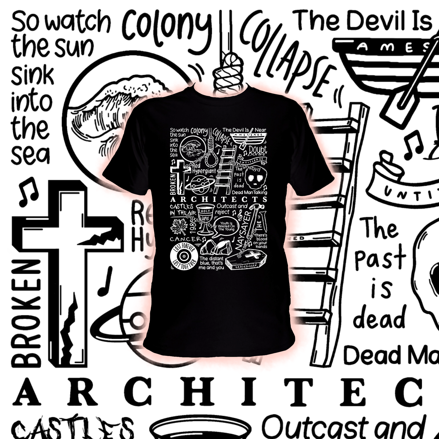 Architects Lost Forever Lost Together t shirt