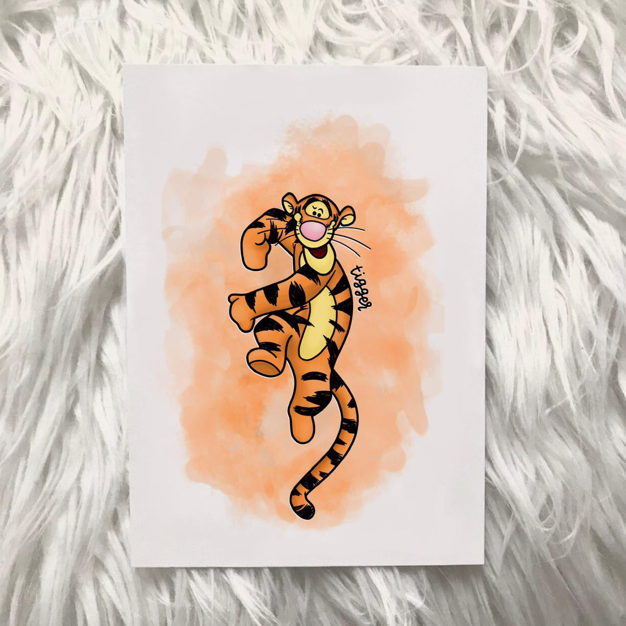 Winnie The Pooh Tigger print