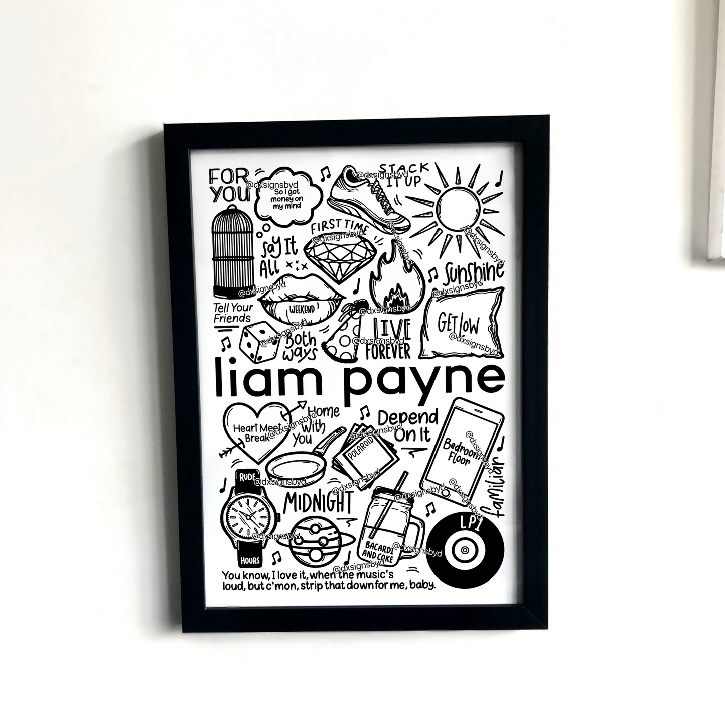 Liam Payne print