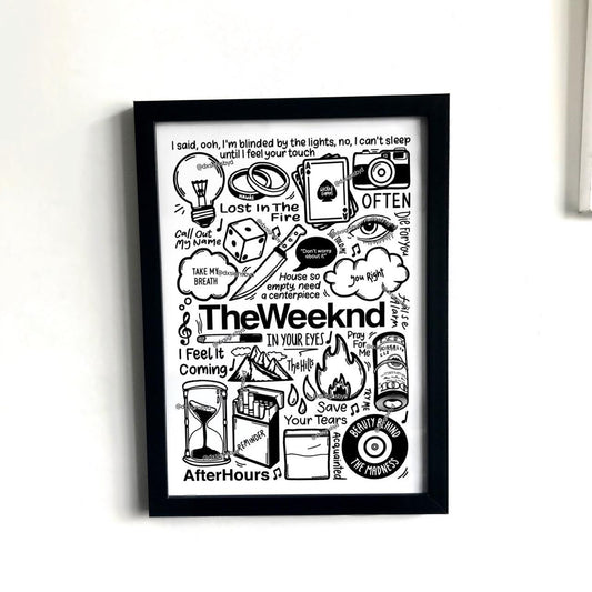 The Weeknd print