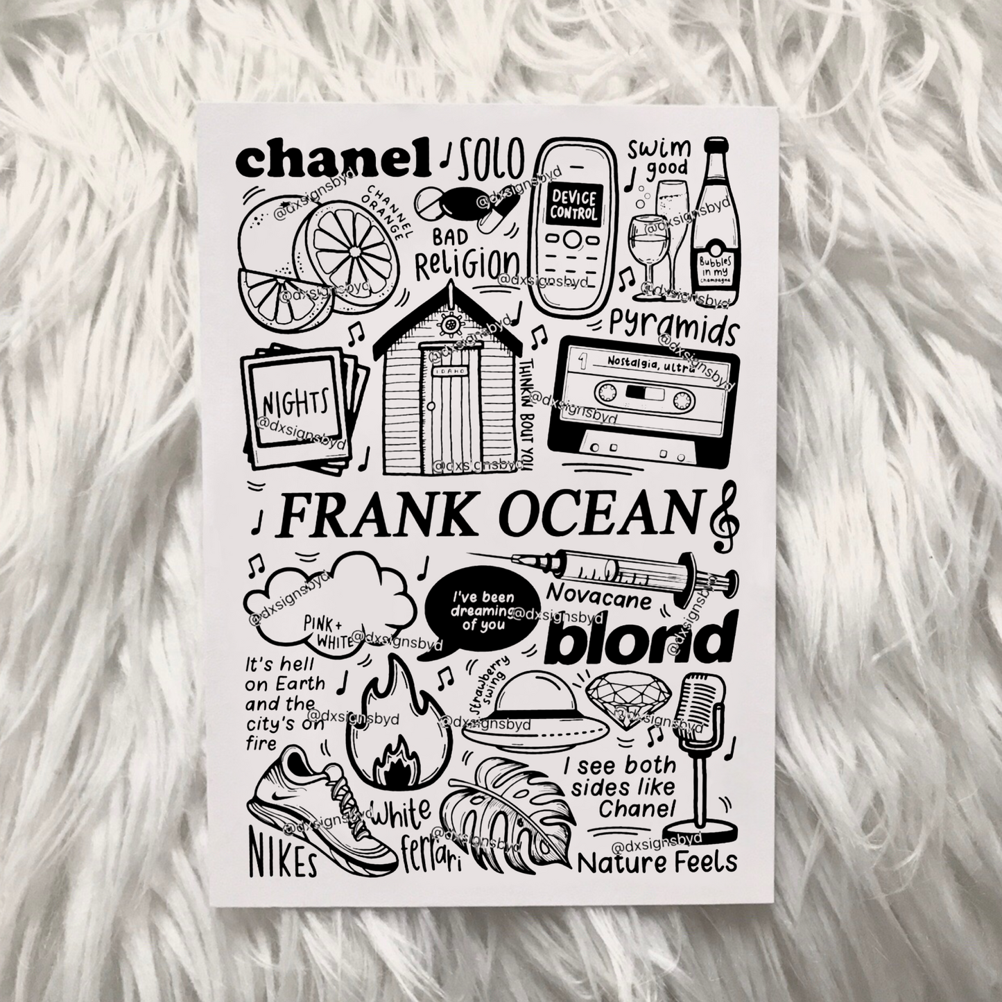 Frank Ocean print