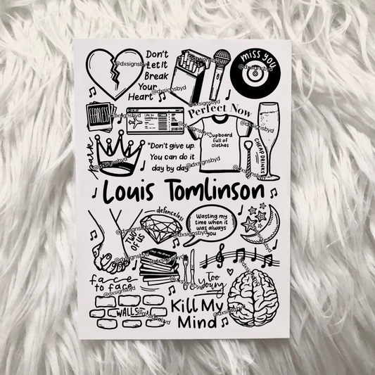 Louis Tomlinson print