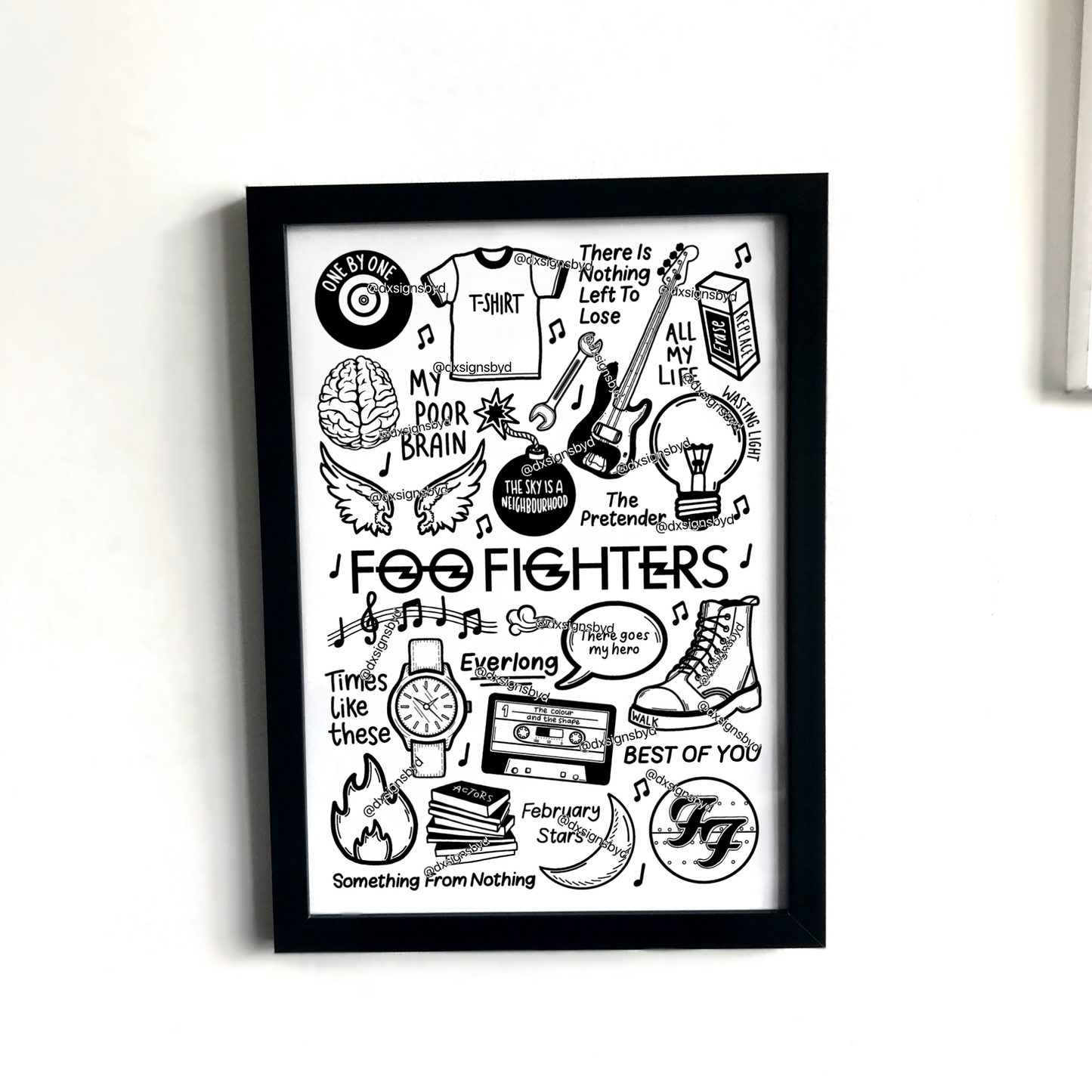 Foo Fighters print