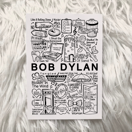 Bob Dylan print