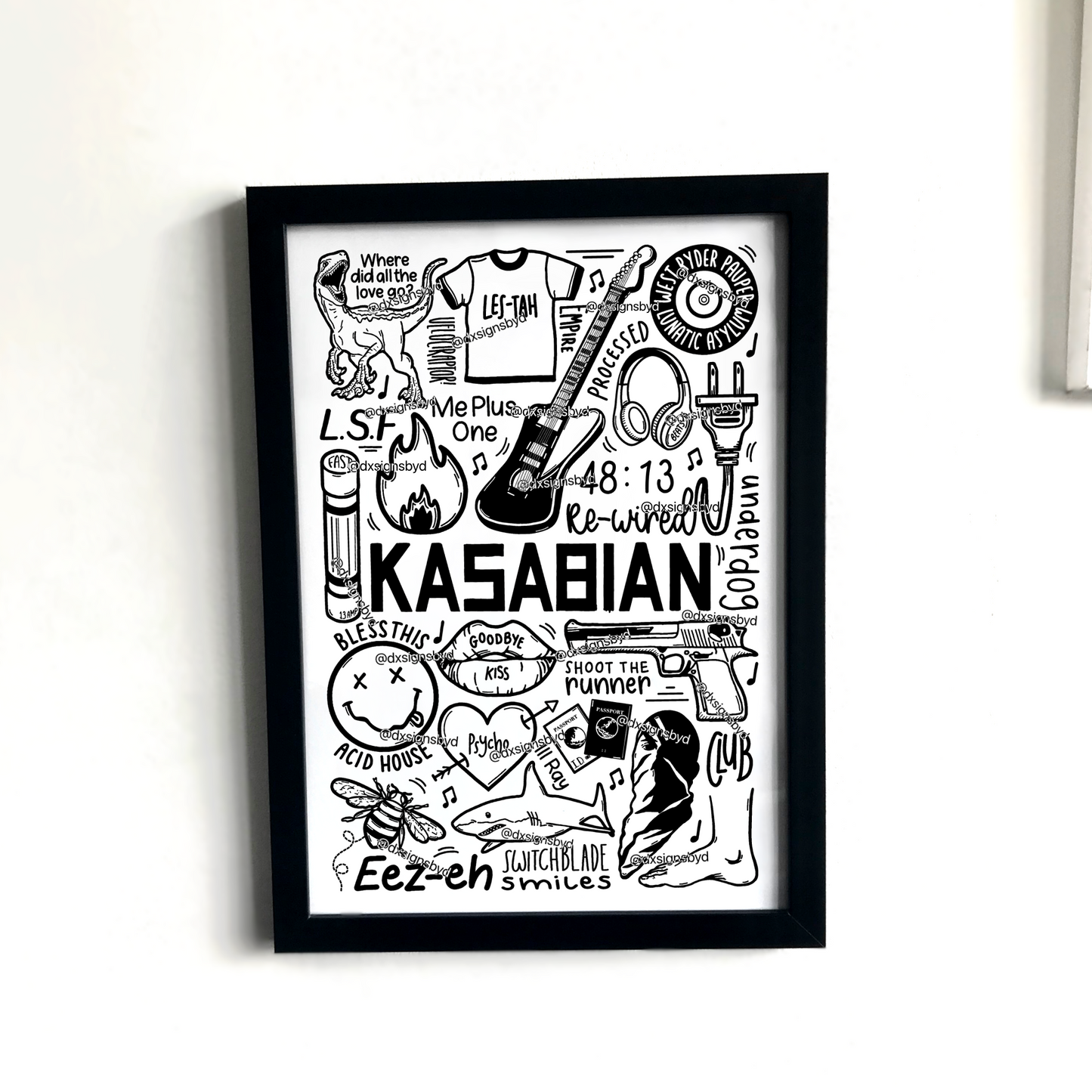 Kasabian print