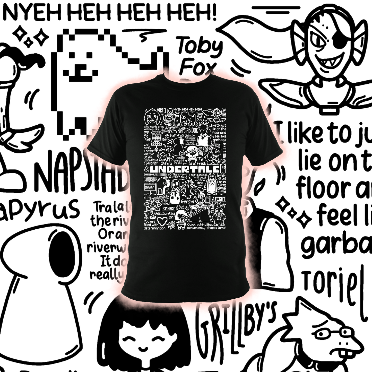 Undertale t shirt