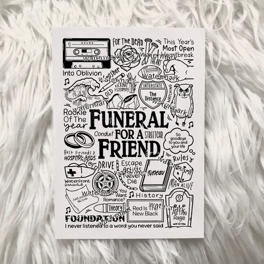 Funeral For A Friend print