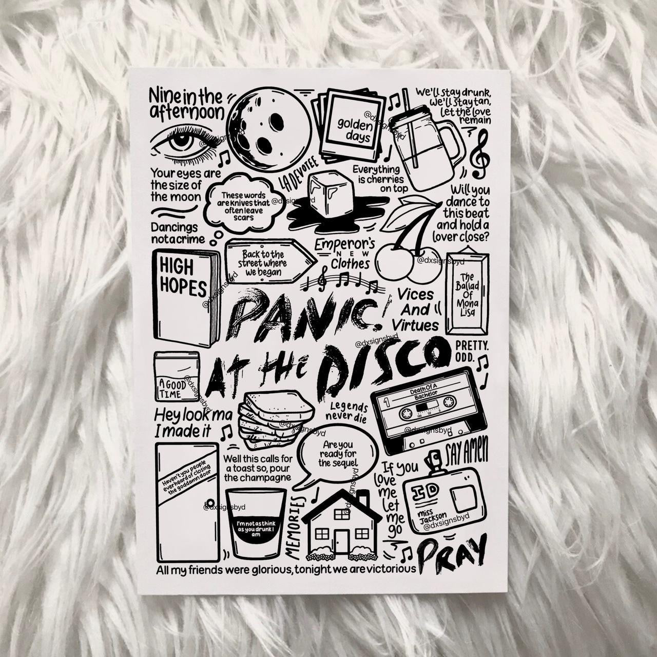 Panic At The Disco print