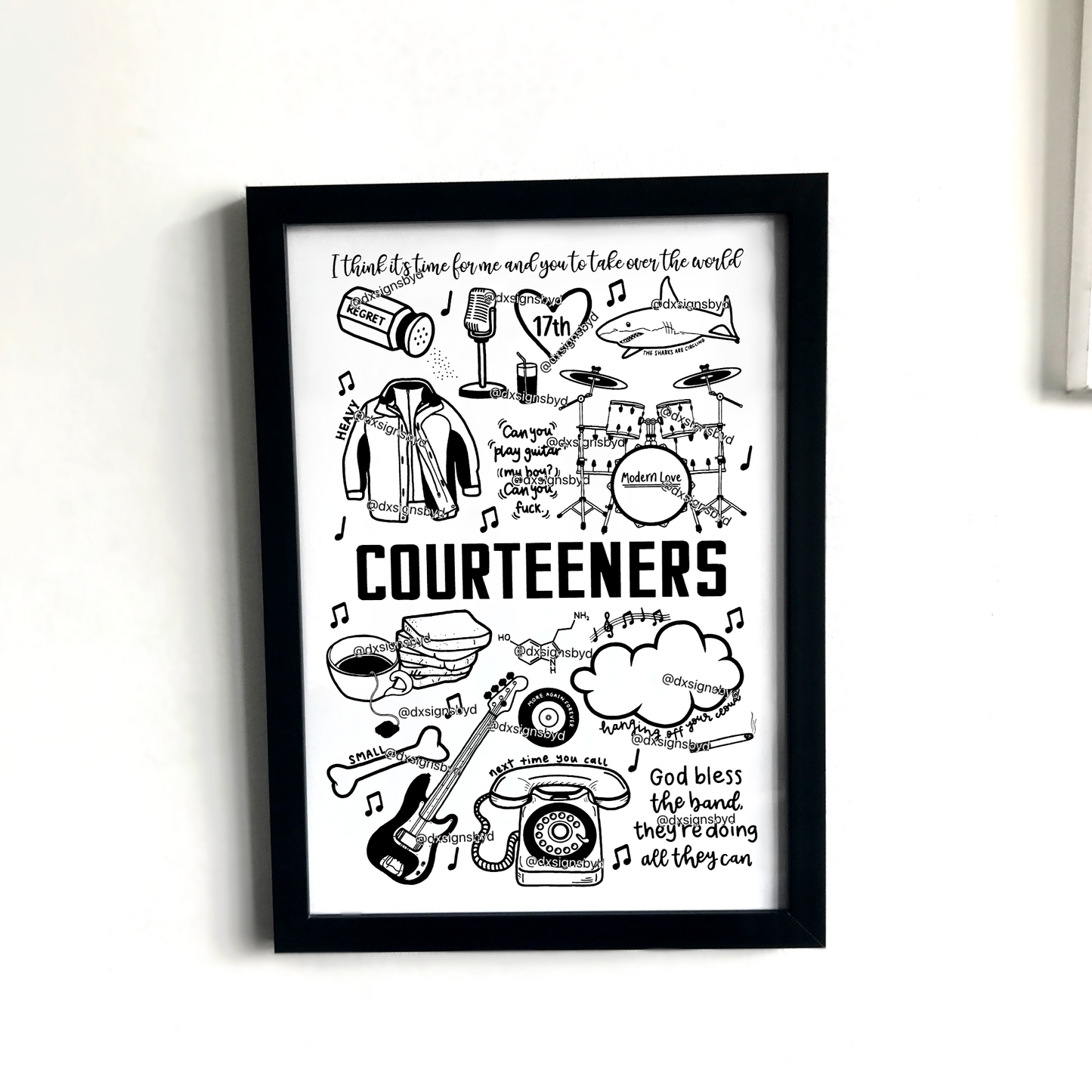 Courteeners print