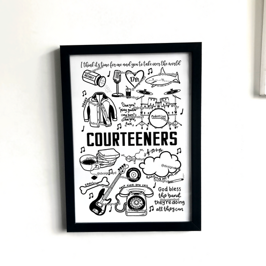 Courteeners print