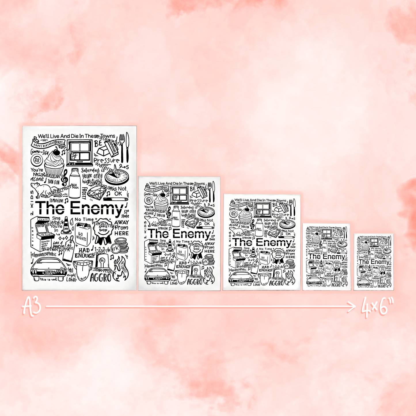 The Enemy print