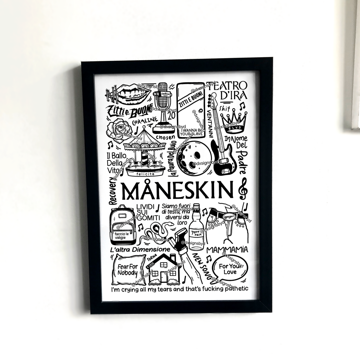 Maneskin print