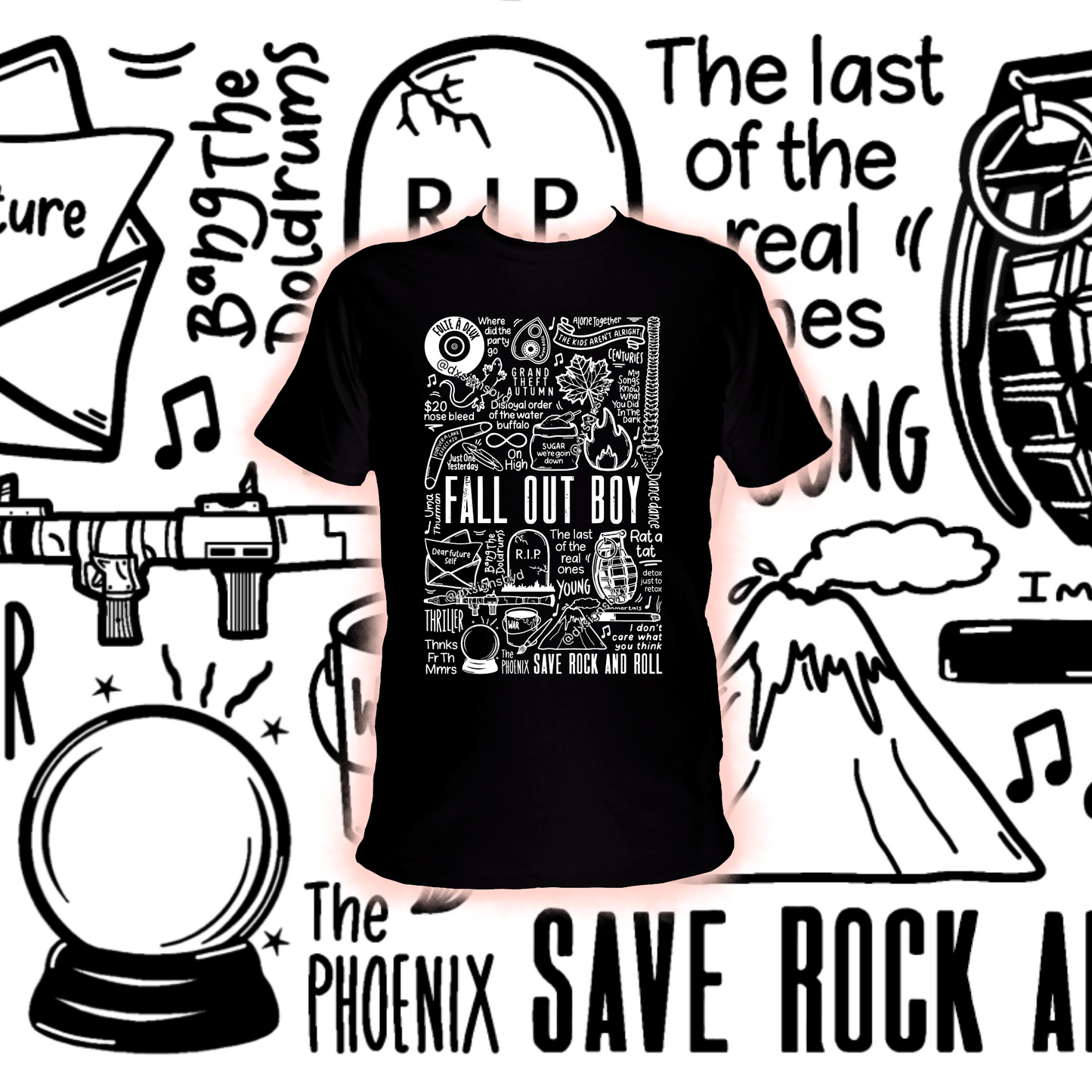 T-shirt Fall Out Boy