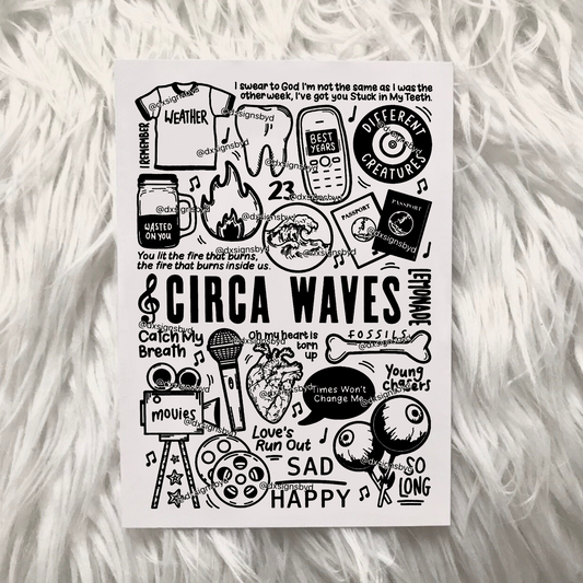 Circa Waves print