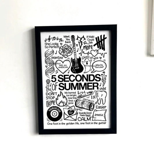 5 Seconds Of Summer print