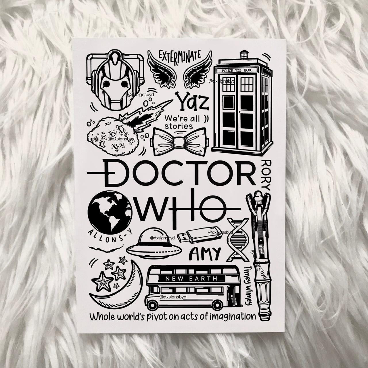 Doctor Who print