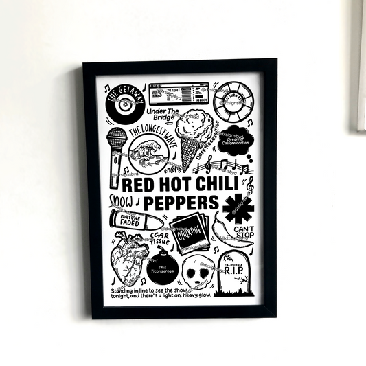 Red Hot Chili Peppers print