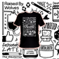 Camiseta cayendo en reversa