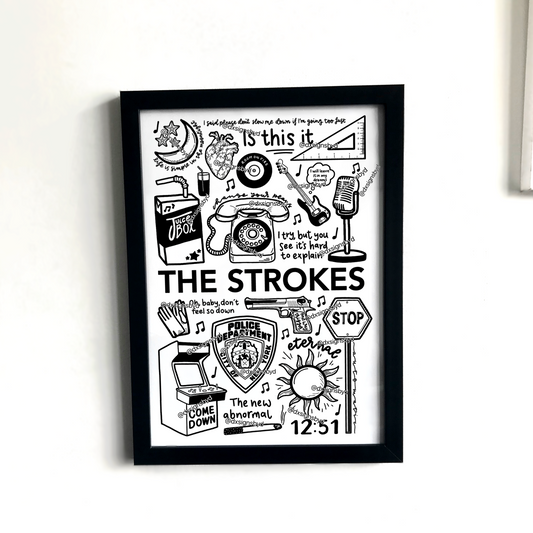 The Strokes print