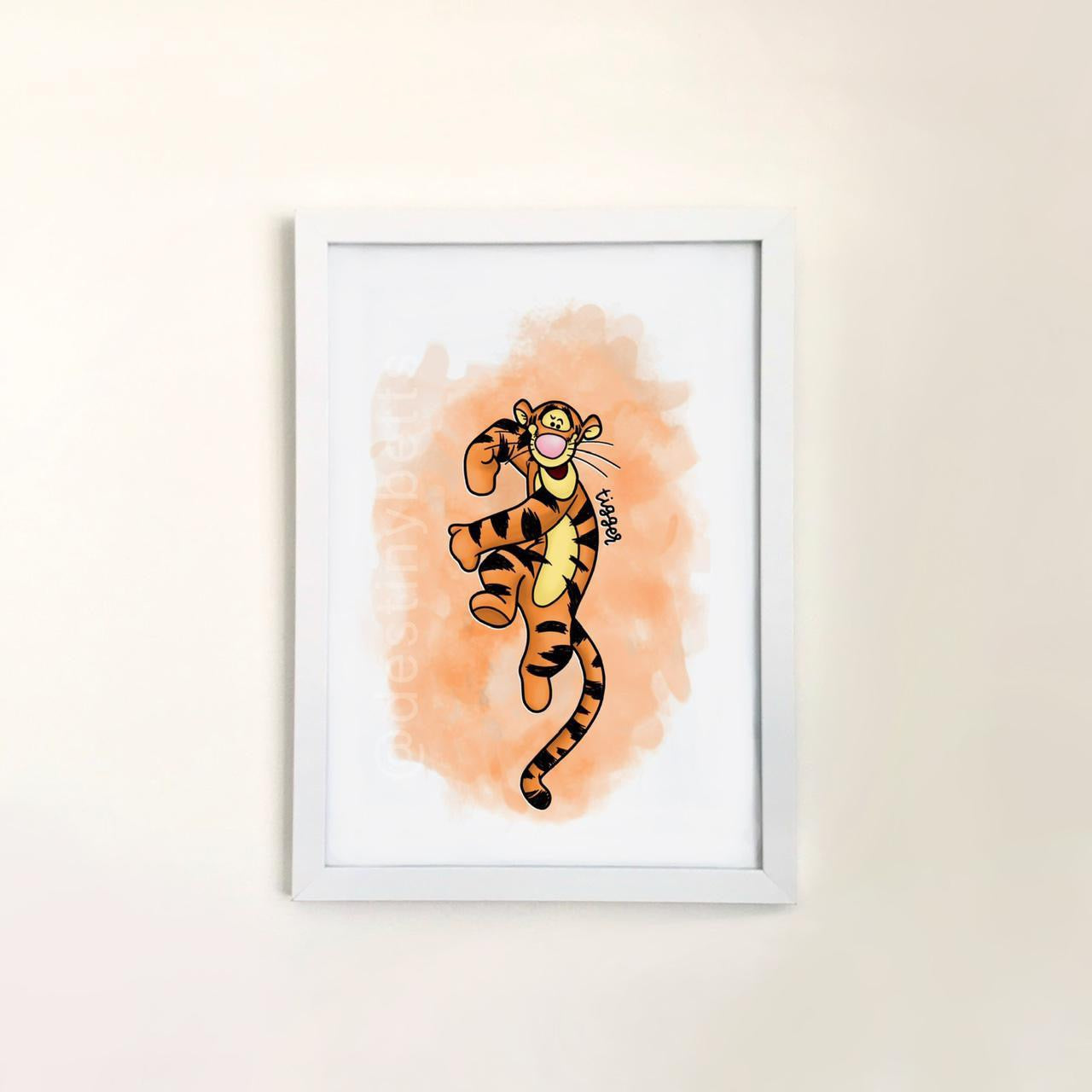 Winnie The Pooh Tigger print