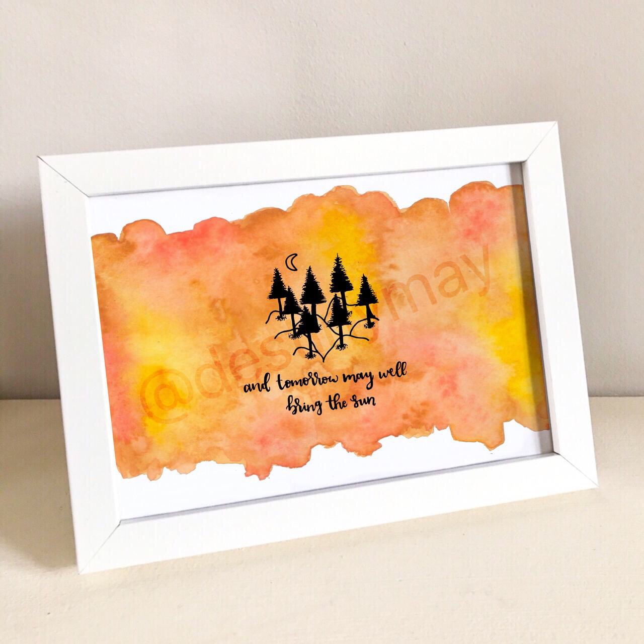 Ben Howard Three Tree Town print