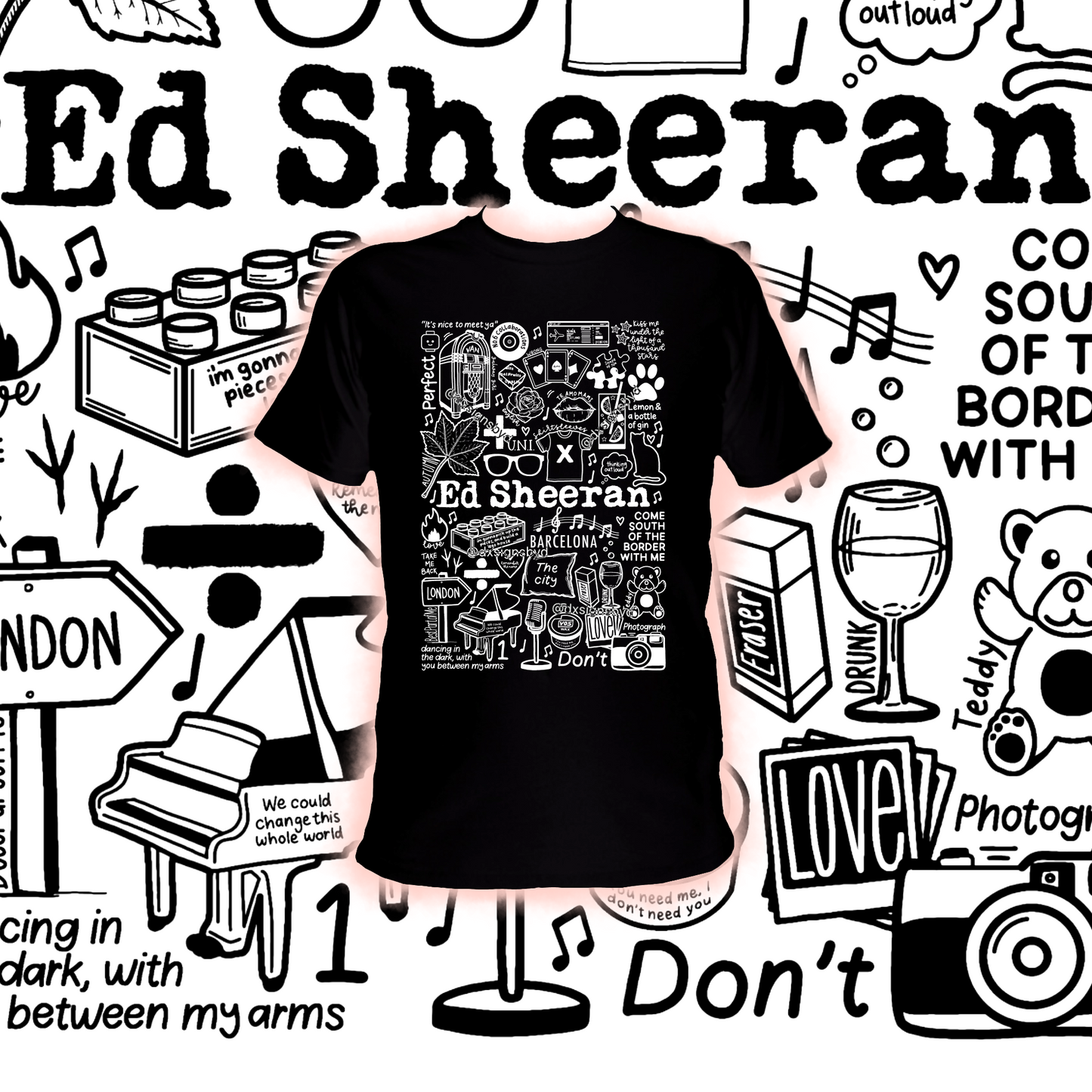 T-shirt Ed Sheeran