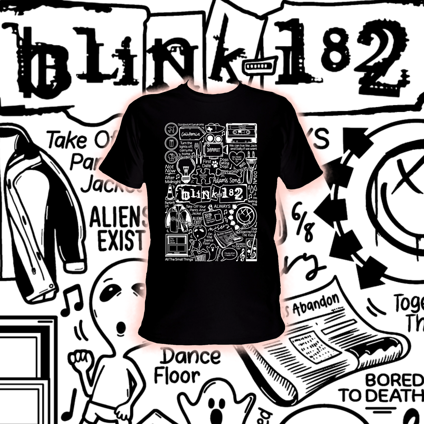 Blink 182 t shirt