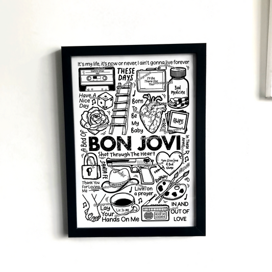 Bon Jovi print