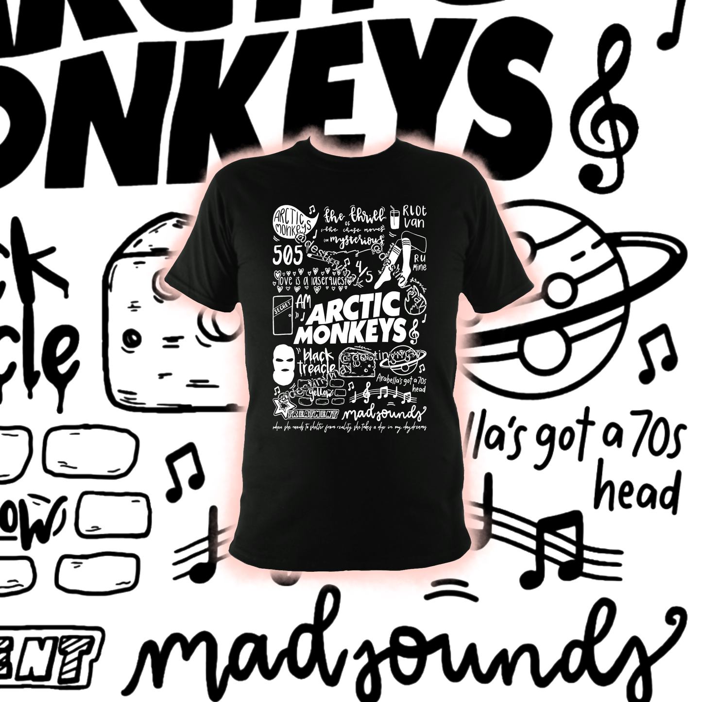 Arctic Monkeys #2 t shirt
