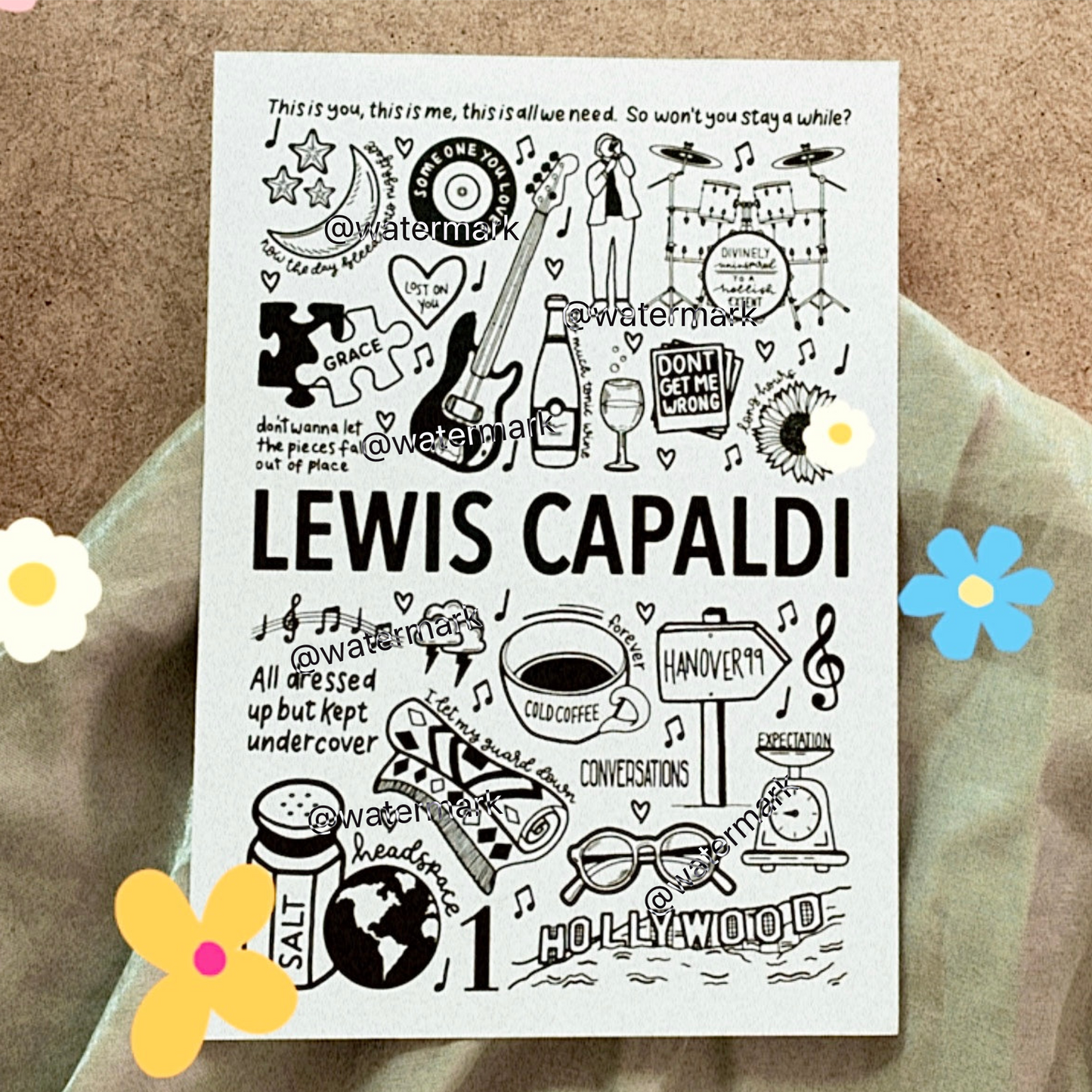 Lewis Capaldi print