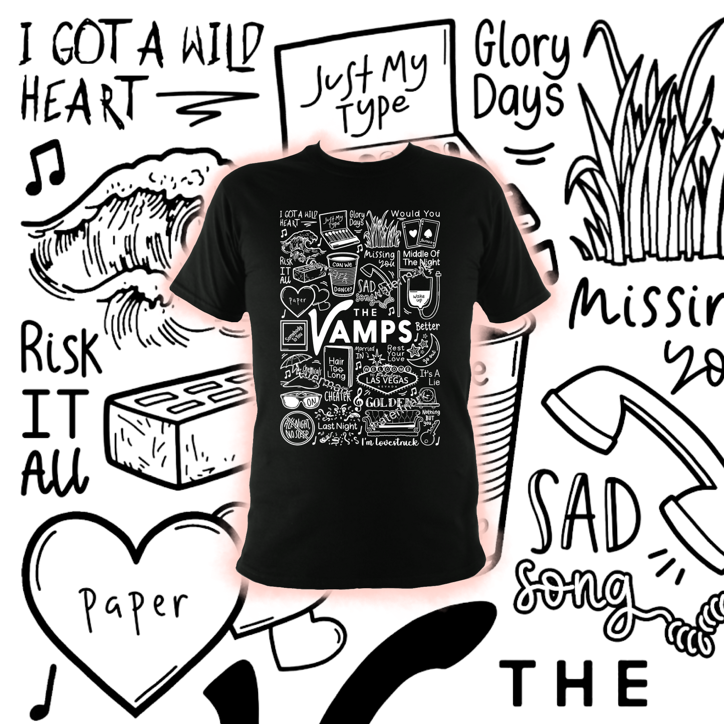 Le t-shirt Vamps