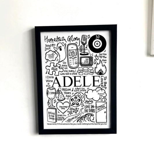 Adele print