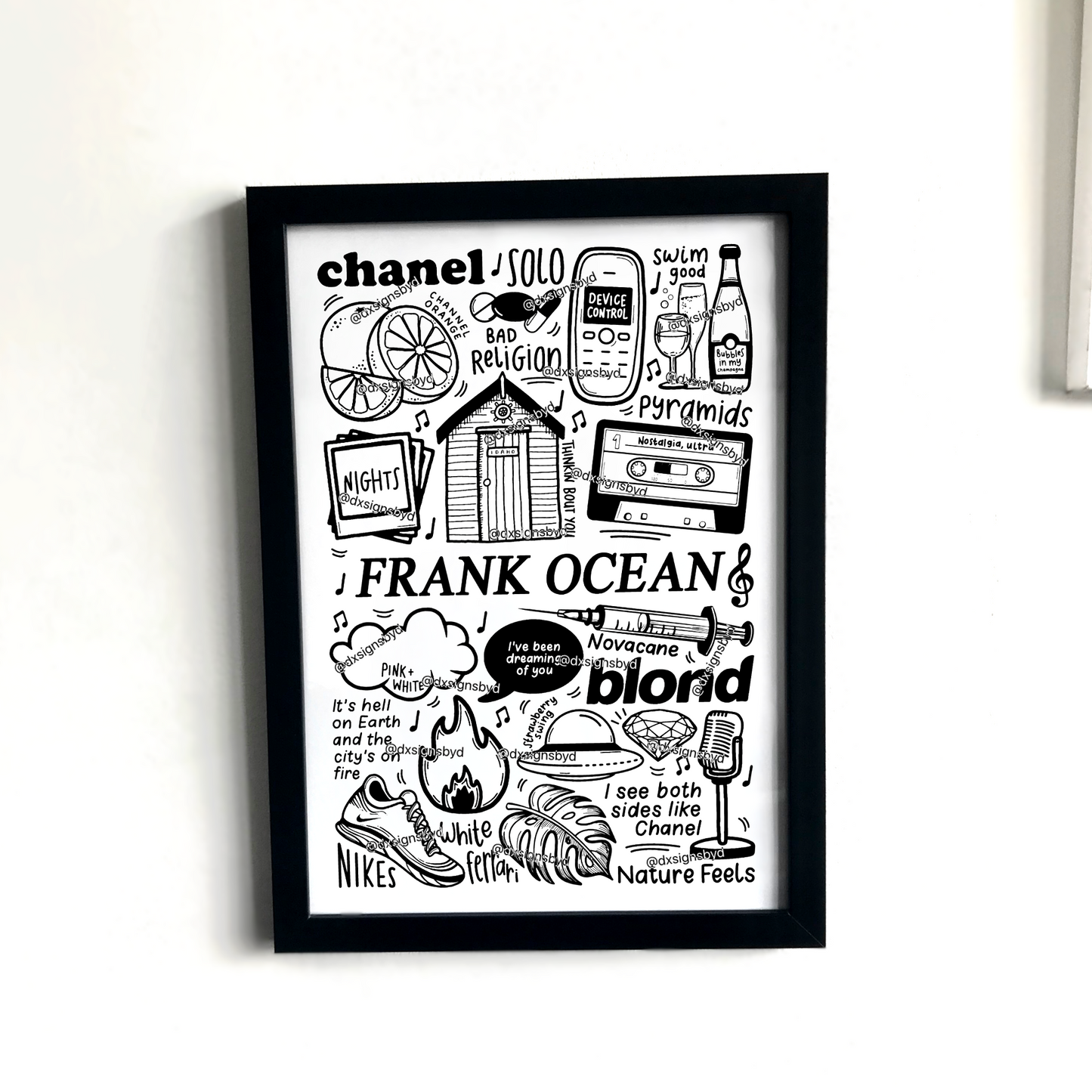 Frank Ocean print