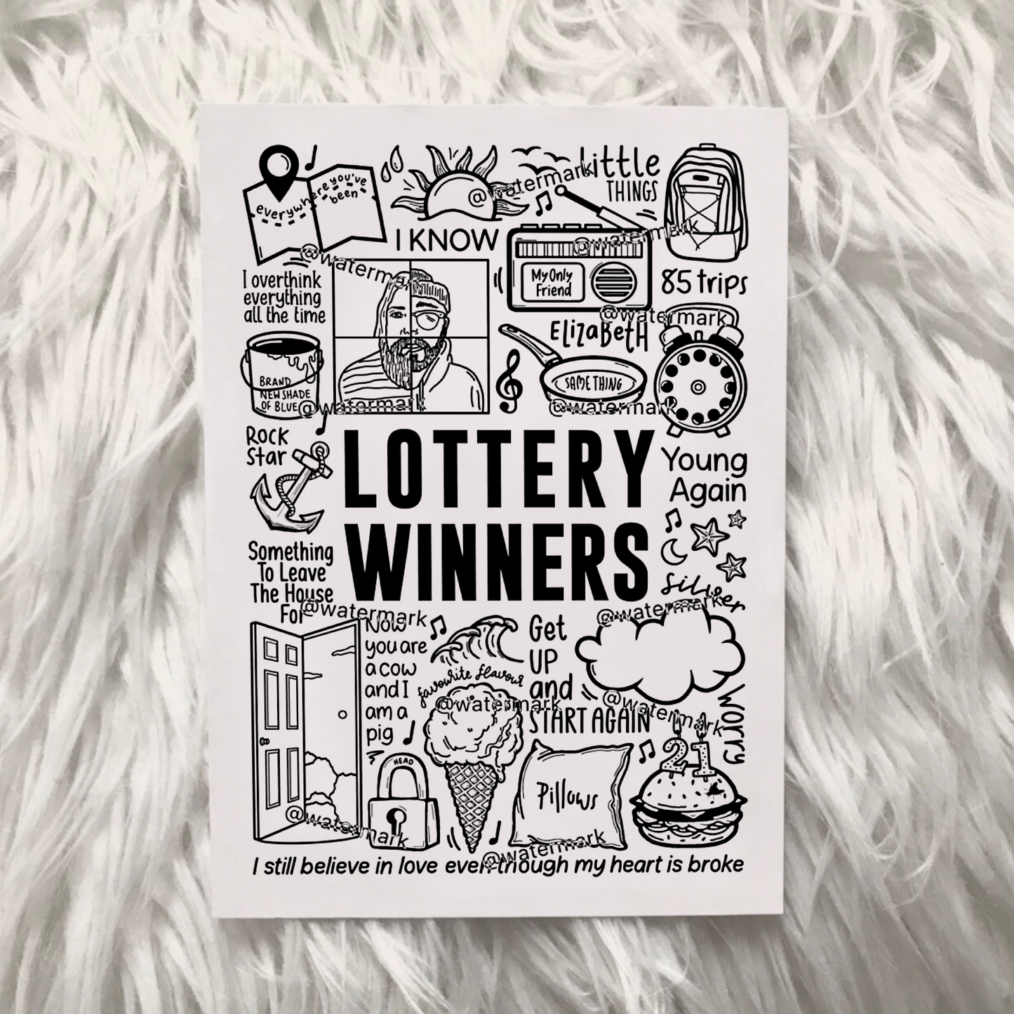 The Lottery Winners t shirt